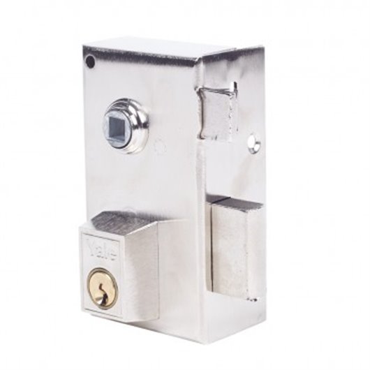 Cerradura Sobreponer 60X35Mm 56B60Dhn Hierro Niquel Picaporte/Palanca Derecha Yale
