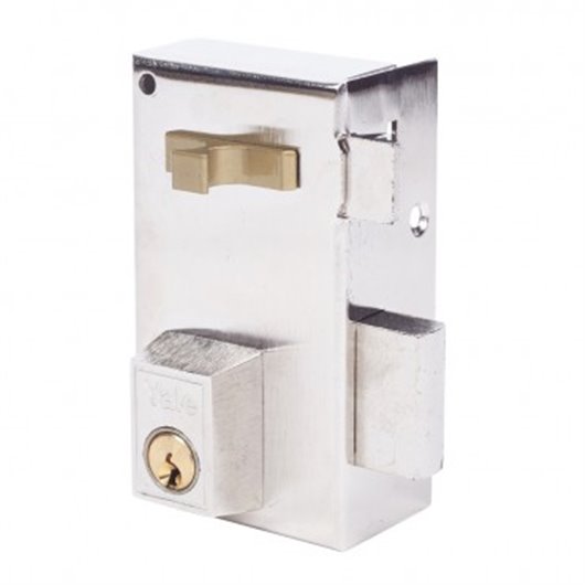 Cerradura Sobreponer 60X35Mm 56A60Dhn Hierro Niquel Picaporte/Palanca Derecha Yale
