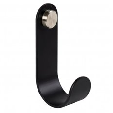 Gancho Boton Inox Negro Nesu