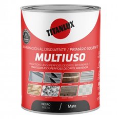 Imprimacion Sintetica Multiuso 750 Ml Negro Titanlux