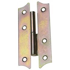 Pernio Acero Bicromatado Sin Remache 94 X 44 Mm Izquierda Amig