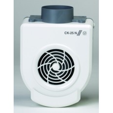 Extractor Cocina Centrifugo 250M3/H Bandeja Recogegrasa Plastico Ignifugo Blanco S P