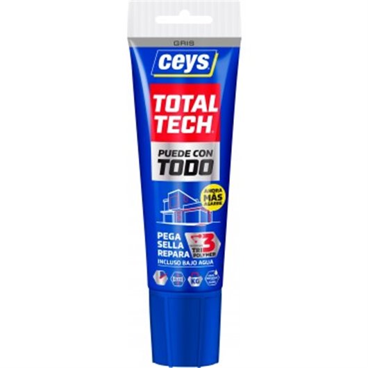 Adhesivo Sellador Total Tech 125 Ml Gris Ceys