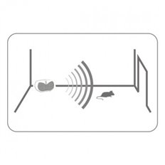 Ahuyenta Roedores Ultrasonico Bateria 20M Swissinno