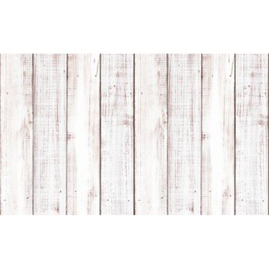 Alfombra Vinilica Estampada Madera Blanca 45X75Cm Stor Planet