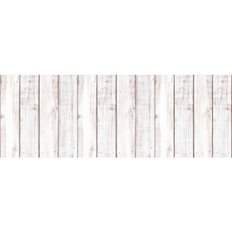 Alfombra Vinilica Estampada Madera Blanca 50X140Cm Stor Planet