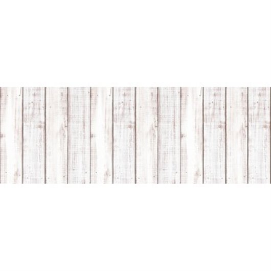Alfombra Vinilica Estampada Madera Blanca 50X140Cm Stor Planet