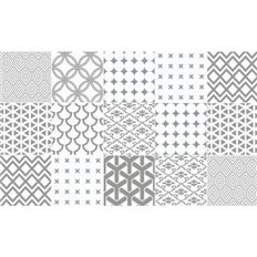 Alfombra Vinilica Estampada Patch Textil 45X75Cm Stor Planet