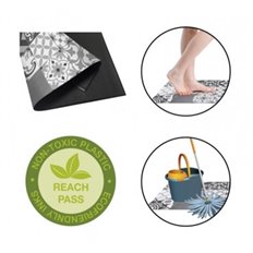 Alfombra Vinilica Estampada Patch Textil 50X140Cm Stor Planet