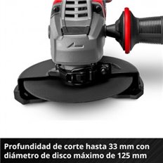 Amoladora Angular Profesional Tp-Ag 18/125 Ce Q Li S/Bateria