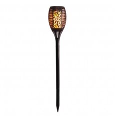 Baliza Solar Decorativa Balder Efecto Llama 1W 1700K 2,2Ah Ip65 Arteconfort