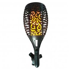 Baliza Solar Decorativa Balder Efecto Llama 1W 1700K 2,2Ah Ip65 Arteconfort