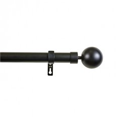 Barra Cortina Kit Negro 110-200Cm Stor Planet CAJA 6 UDS