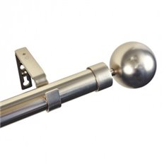 Barra Cortina Kit Plata 110-200Cm Stor Planet CAJA 6 UDS