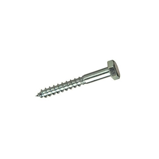 Tornillo Barraquero 571 10X070Mm Cincado Spax 100 Pz