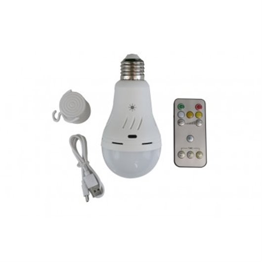 Bombilla Portatil Led Recargable/Emergencia 500Lm 6W 3000/4000/6000K Carga Usbc Casq/Incluido Soneda