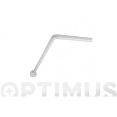 Barra Ducha Cortina Curva Blanco 80 X 100 Cm Tatay