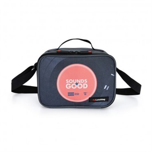 Bolsa Porta Alimentos Go Glass Sound 3,75L Contenedor Vidrio 0,84L Iris