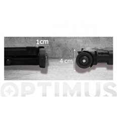 Carro Caja Plegable Negro 42 X 37 X 40,5 Cm Nivel