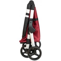 Carro Compra 4 Ruedas Muuvi Plegable Granate-Aluminio Duett