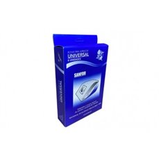 Bolsa Aspirador Universal Papel Ecologico De Doble Capa 6 Unidades Sanfor