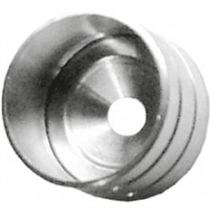 Casquillo Tubo Armario Niquel 16Mm 100Uds Micel