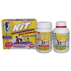 Cloro + Antialgas Para Minipiscina 500Gr + 500Ml Hipool - Pqs