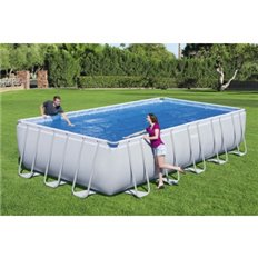 Cobertor Solar Para Piscina Rectangular 732X366 Y 640X274 Cm Bestway