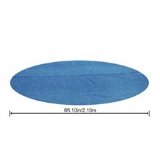 Cobertor Solar Para Piscina Redonda  244 Cm Bestway