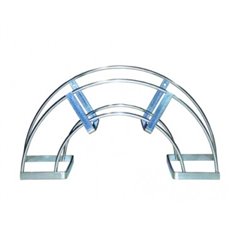 Colgador Manguera Pared 25 M Indalo 40 X 14 Cm Epoxi Plata Maiol