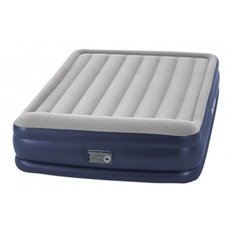 Colchon Cama Hinchable Doble Trichet 203X152X46 Cm + Inflador Electrico Bestway