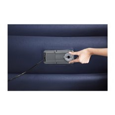 Colchon Cama Hinchable Doble Trichet 203X152X46 Cm + Inflador Electrico Bestway