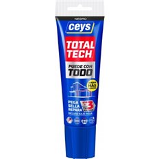 Adhesivo Sellador Total Tech 125 Ml Negro Ceys