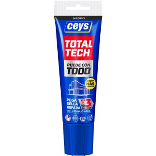 Adhesivo Sellador Total Tech 125 Ml Negro Ceys