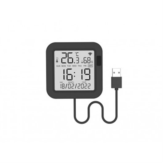 Control Remoto Ir Universal Con Sensor Temperatura Y Humedad Compatible Aire Acondicionado Display F