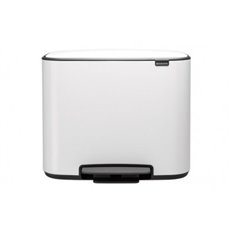 Cubo Bo Pedal Bin Blanco 11+23 L Brabantia
