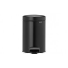 Cubo Pedal New Icon Negro Mate 3 L Brabantia