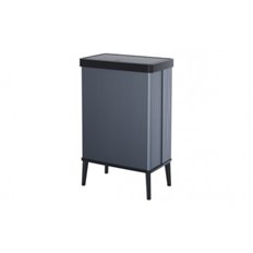 Cubo Rectangular Iml Con Patas Verto 54L Azul Petroleo Curver