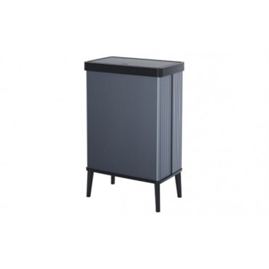 Cubo Rectangular Iml Con Patas Verto 54L Azul Petroleo Curver