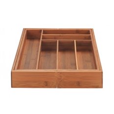 Cubertero Extensible Bambu Martina 30-42X38X6Cm Wenko