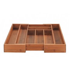 Cubertero Extensible Bambu Martina 30-42X38X6Cm Wenko