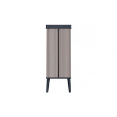 Cubo Rectangular Iml Con Patas Verto 54L Nude Rosa Curver