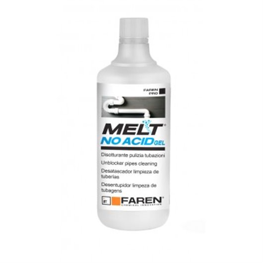 Desatascador Higienizante Biodegradable Melt No Acid Gel 1L Faren