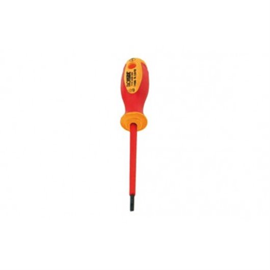 Destornillador Boca Plana Aislado 1000 V 2,5 X 75 Bicomponente Ironside