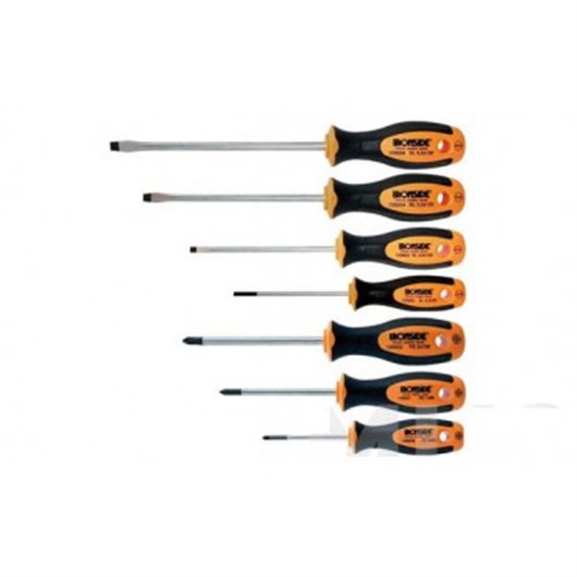 Destornillador Juego 7 Piezas Bocas Pl / Pz Ironside