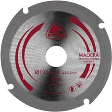 Disco Corte Madera Hss 125X2X22.2 Z4 Widia