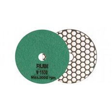 Disco Pulido Flexible Diamantado Seco  100 Mm Gr.1500 Rubi