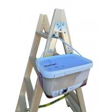 Escalera Madera Tijera 3+3 Peldaos Plabell