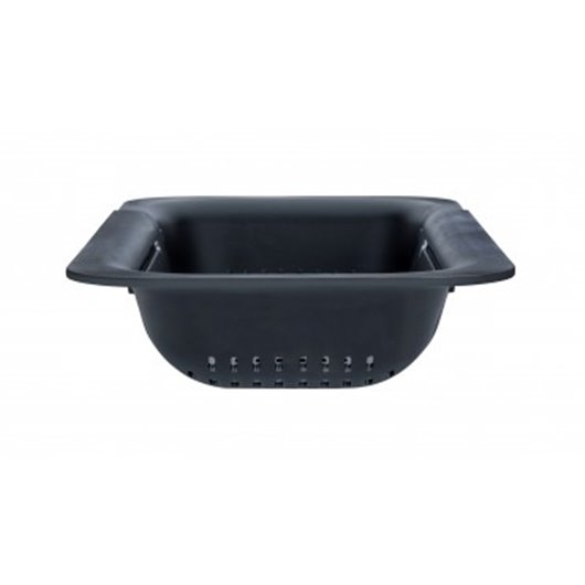 Escurridor Extensible Fregadero Sivo 37-50Cmx7Cm Negro Wenko