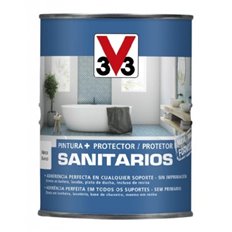 Esmalte Sanitarios Base Agua 1 L Blanco V33